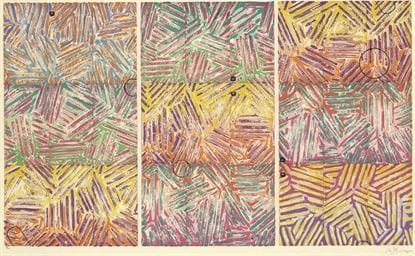 Jasper Johns is an American painter, sculptor and printmaker whose work is associated with abstract expressionism, Neo-Dada, and pop art. He is well known for his depictions of the American flag and other US-related topics.
