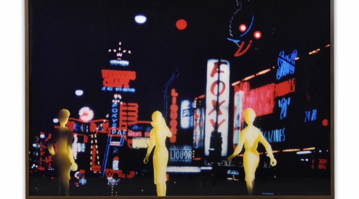 Laurie Simmons ‘Tourism; Las Vegas (Foxy, 2nd View)” 1984