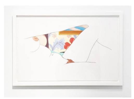 Tom Wesselmann
Study for Bedroom Painting #73, , 1983
Conte crayon & thinned liquitex
on 100% rag paper
26 x 40-1/2 inches
31-1/3 x 46 inches, frame
(Image 1/2)