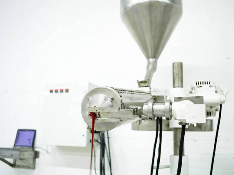 Roxy Paine extruder sculpture at Chelsea Art Group - New York City top trusted art advisers in conceptual, drawing, painting, photography and sculpture.