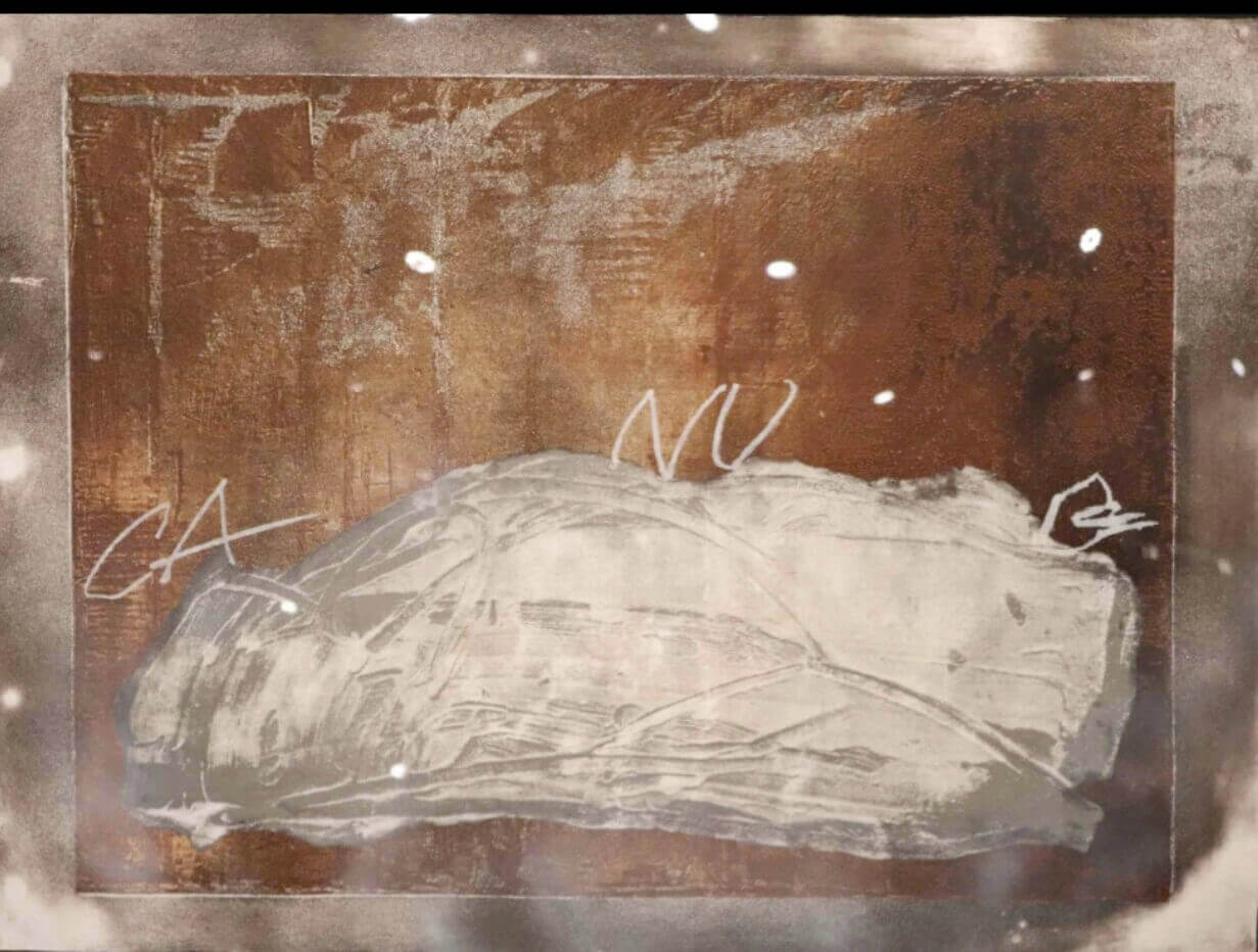 Antoni Tapies NU Etching